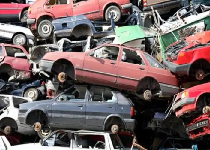 Sedan Car Scrap